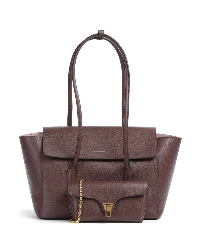 Coccinelle Beat Shopper berry