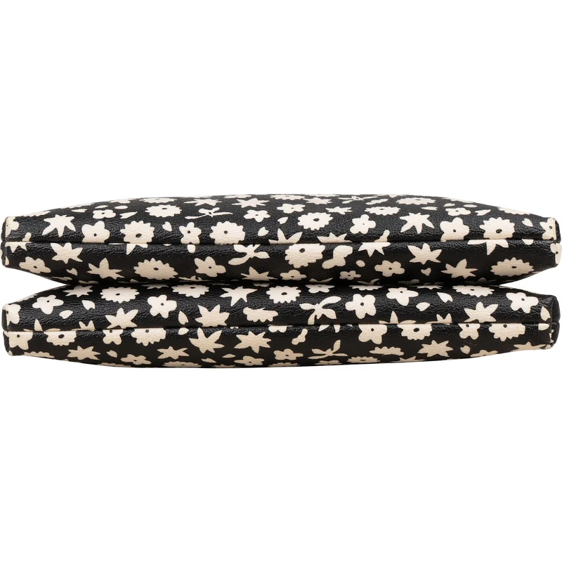 Coach Ditsy Floral Print Double Zip Crossbody Bag