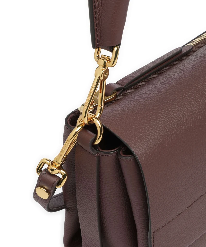 Coccinelle Boheme Grana Double Schultertasche berry/winter rose