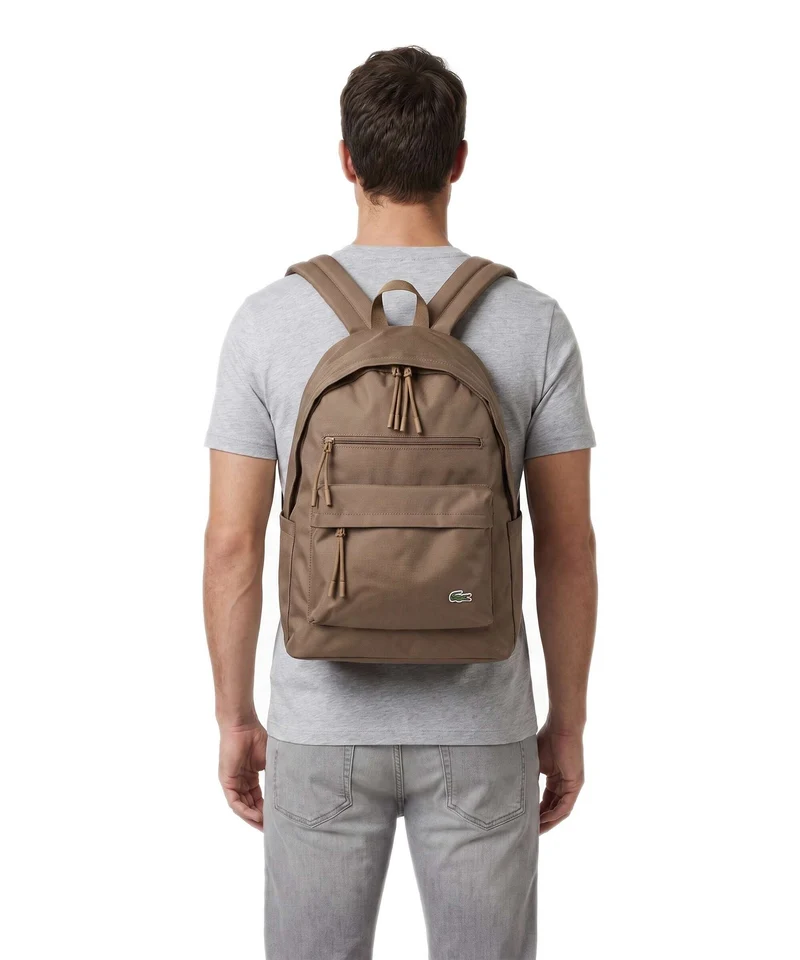 Lacoste Neocroc Rucksack cookie