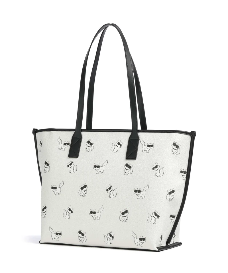 Karl Lagerfeld Ikon Choupette Shopper off white