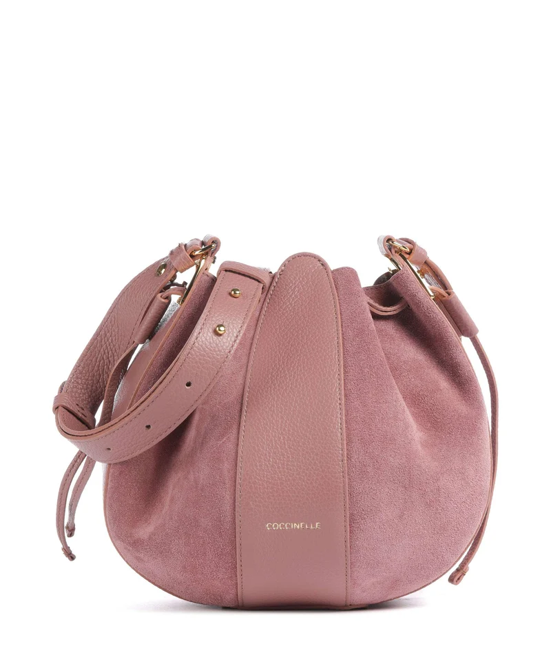 Coccinelle Boom Bucket Handtasche winter rose