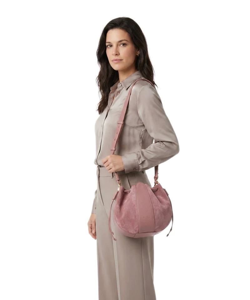 Coccinelle Boom Bucket Handtasche winter rose