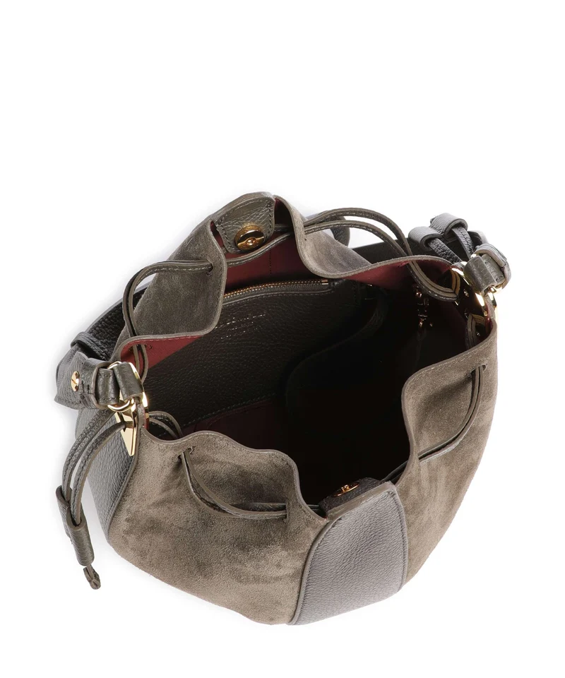 Coccinelle Boom Bucket Handtasche fango