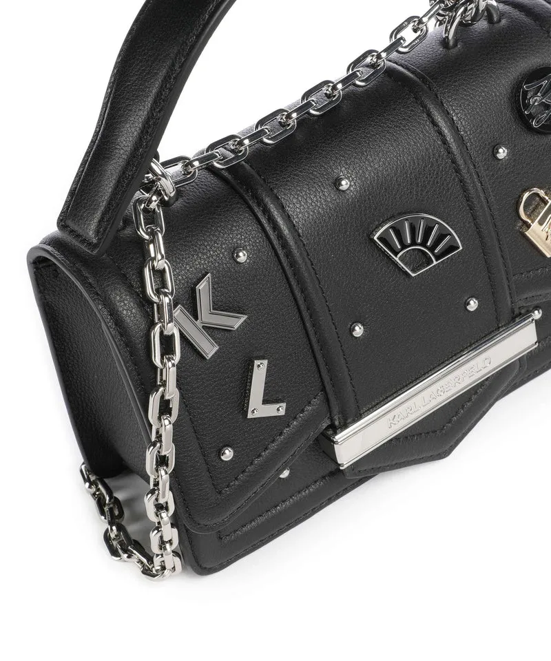 Karl Lagerfeld K/Nova Umhängetasche black embellishment