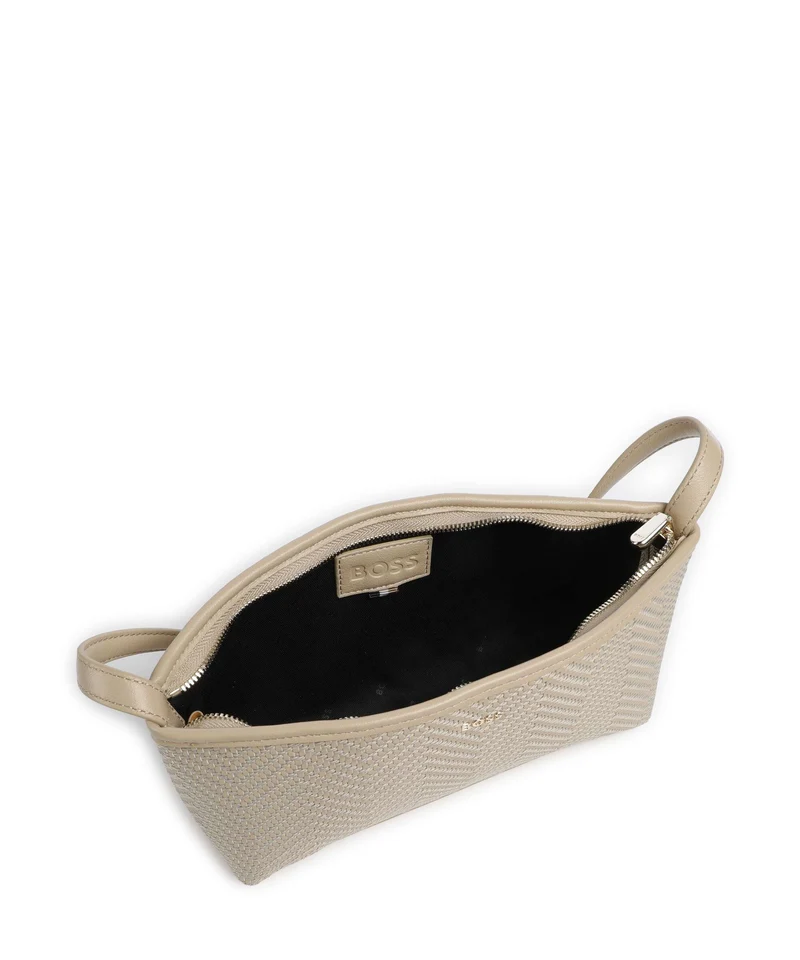 BOSS Sandy Schultertasche light beige