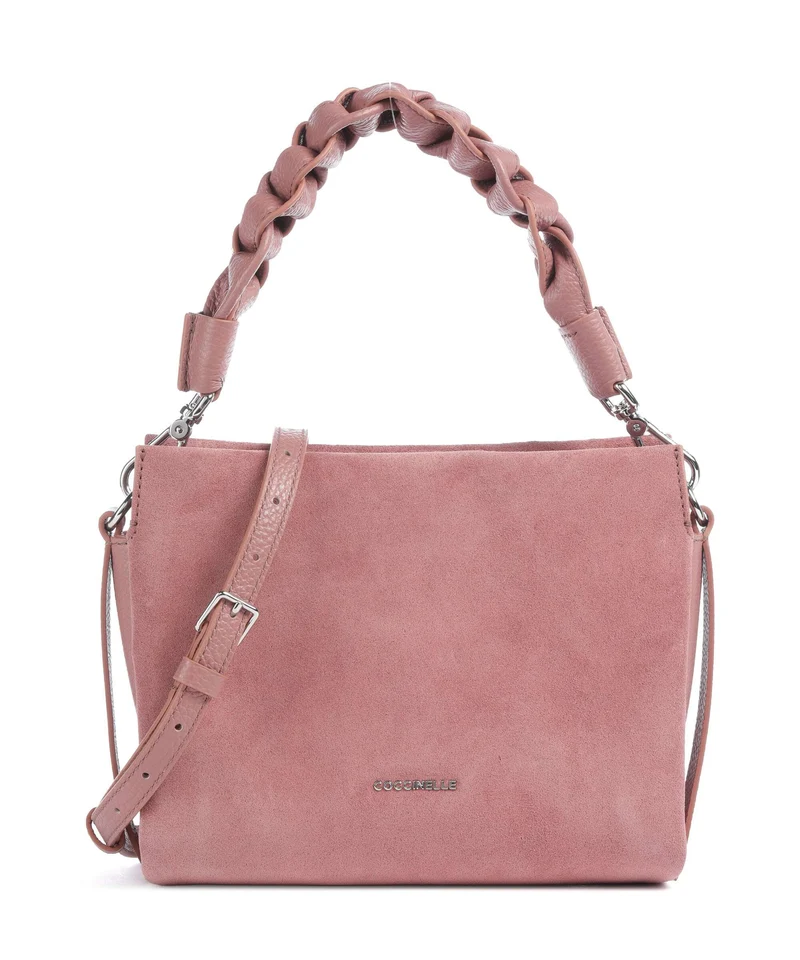 Coccinelle Boheme Suede Handtasche winter rose