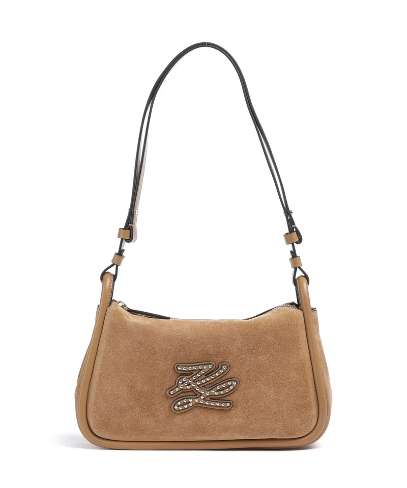 Karl Lagerfeld K/Autograph Patch Schultertasche caramel