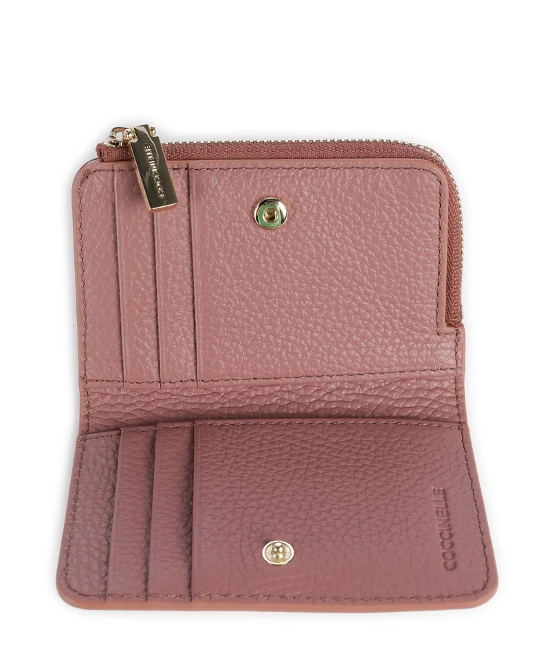 Coccinelle Metallic Soft Geldbörse winter rose