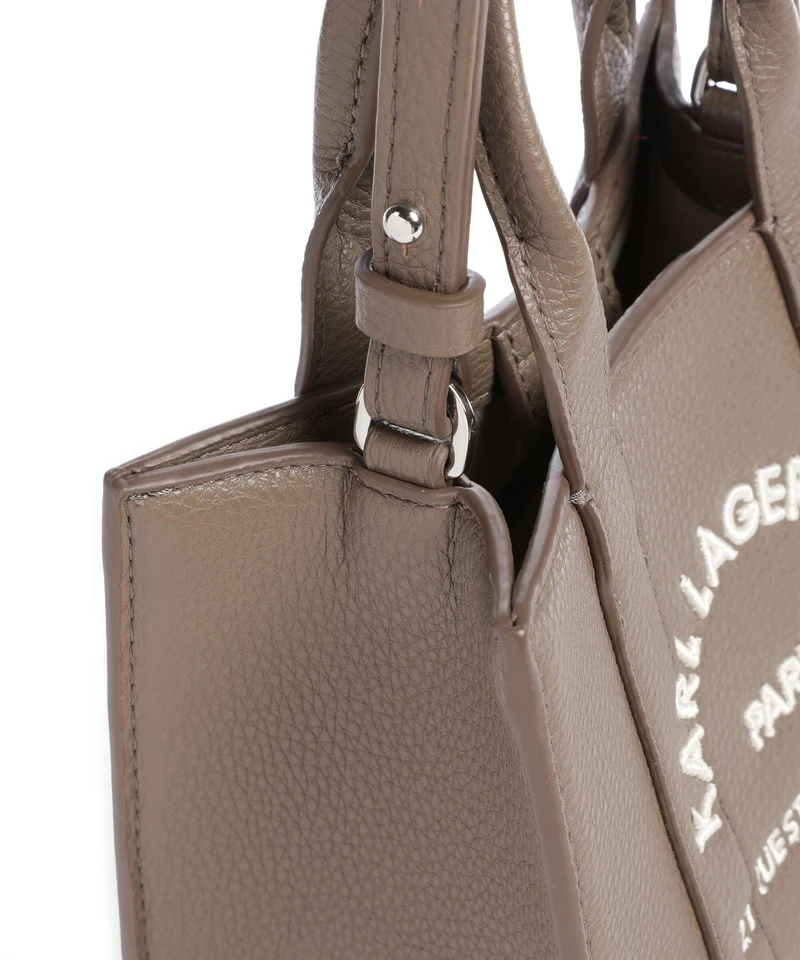 Karl Lagerfeld K/Rue St Guillaume Mini Handtasche dark taupe