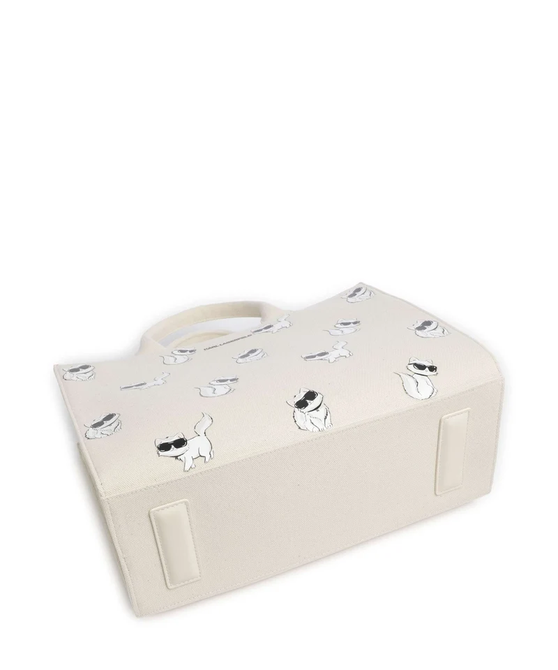 Karl Lagerfeld Ikon Medium Choupette Handtasche natural