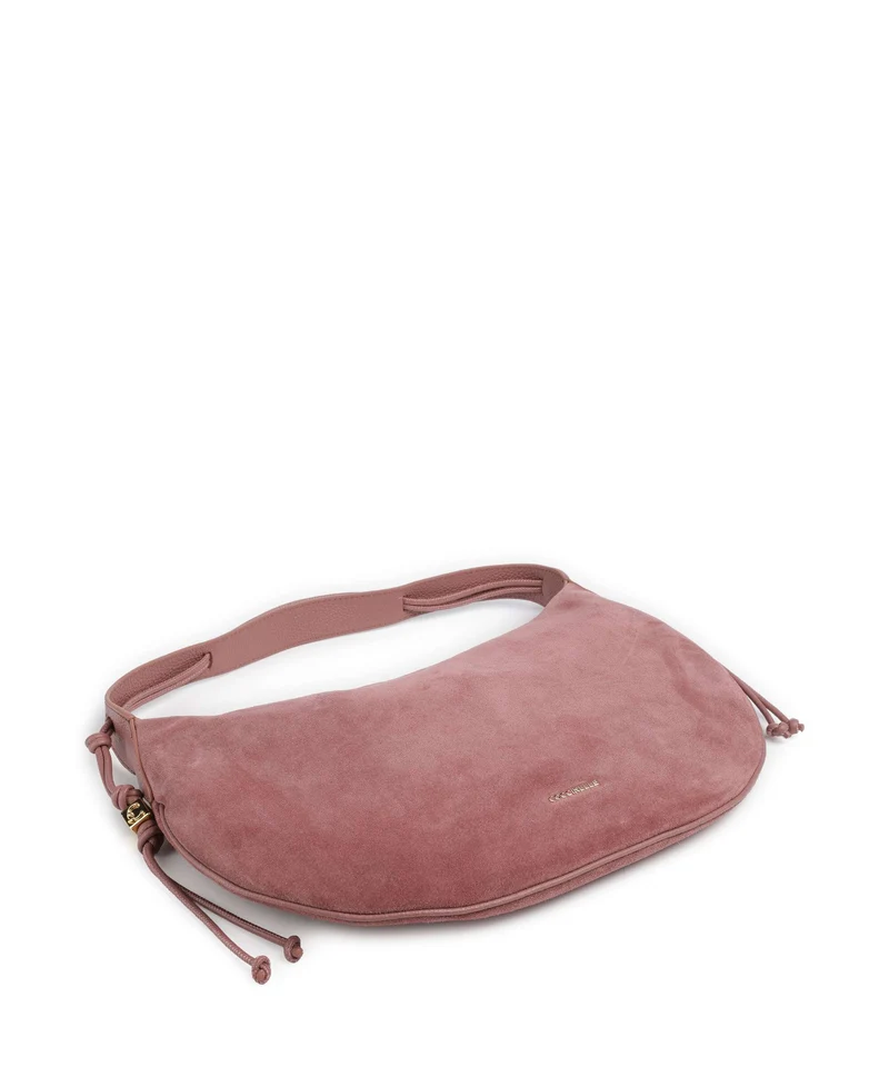 Coccinelle Thess Suede Beuteltasche winter rose