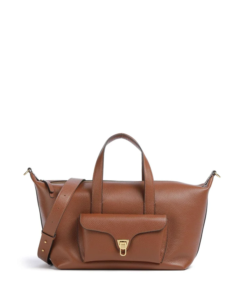 Coccinelle Beat Generation Handtasche cognac