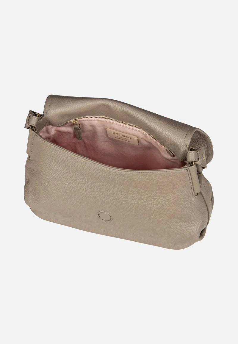 Rebekka 1501 Warm Taupe - Saddle Bag