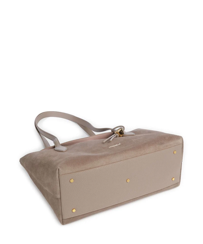 Coccinelle Thess Suede Shopper warm taupe