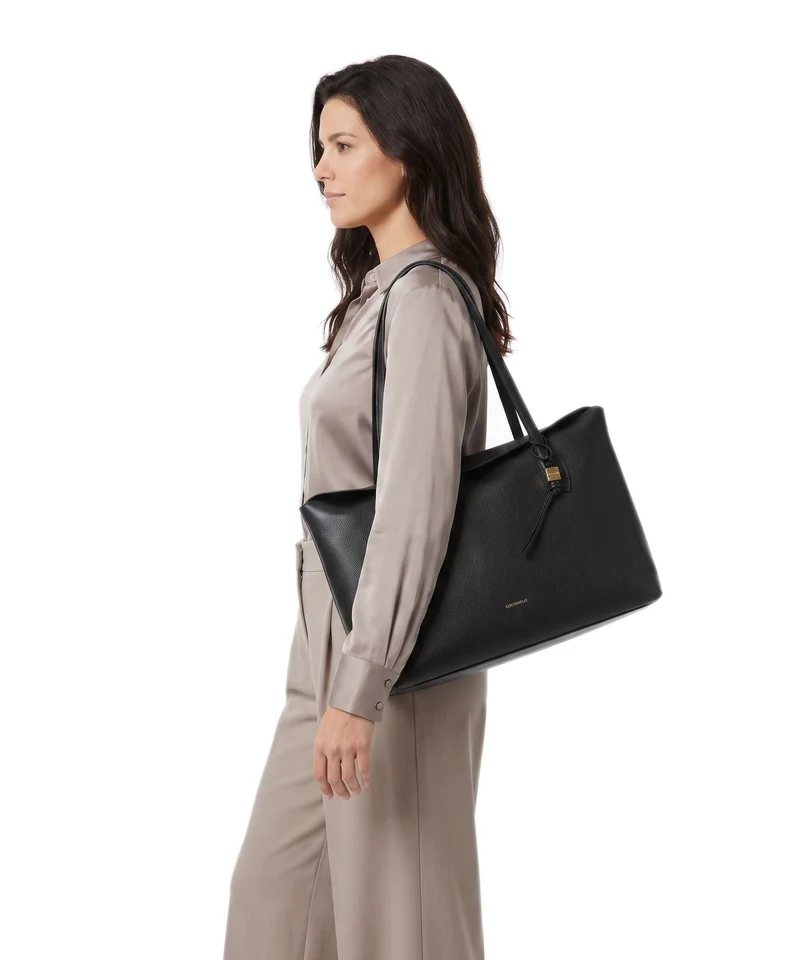 Coccinelle Thess Shopper noir