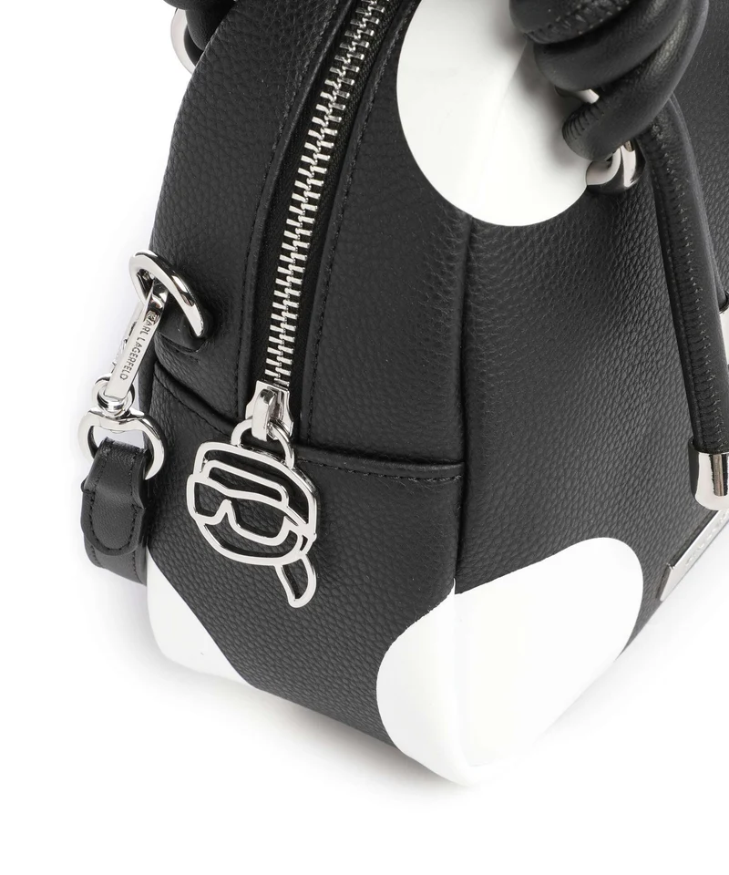 Karl Lagerfeld Ikon Handtasche variable polka dot