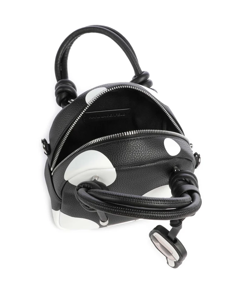 Karl Lagerfeld Ikon Handtasche variable polka dot