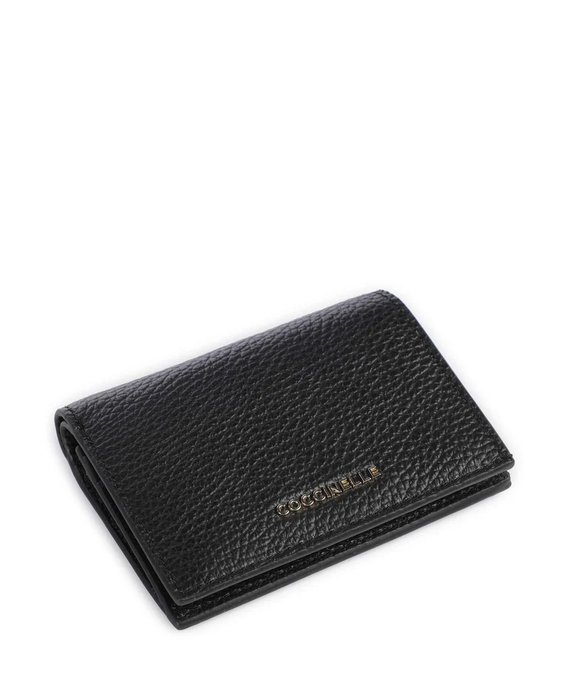 Coccinelle Metallic Soft Geldbörse noir