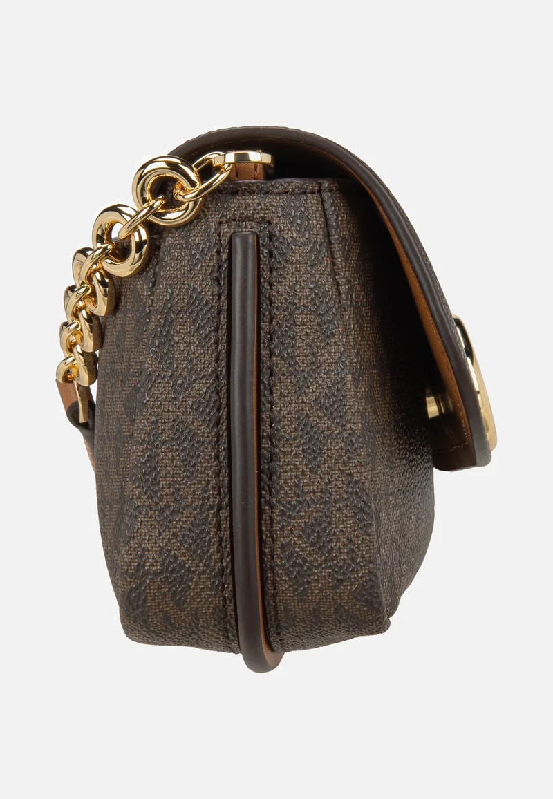 Nolita SM Flap Chain Xbody Brown/Acorn - Abendtasche