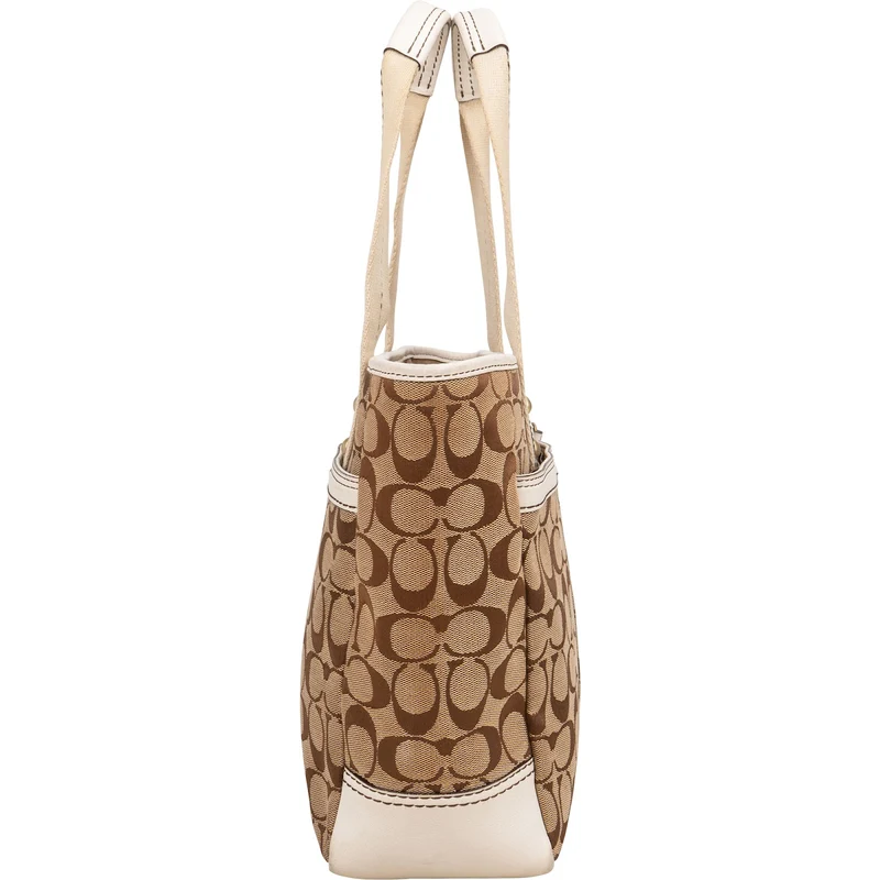 Coach Monogram Signature Tote Shoulder Bag