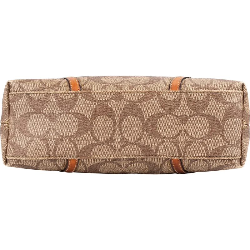 Coach Monogram Signature Canvas Tote Handbag