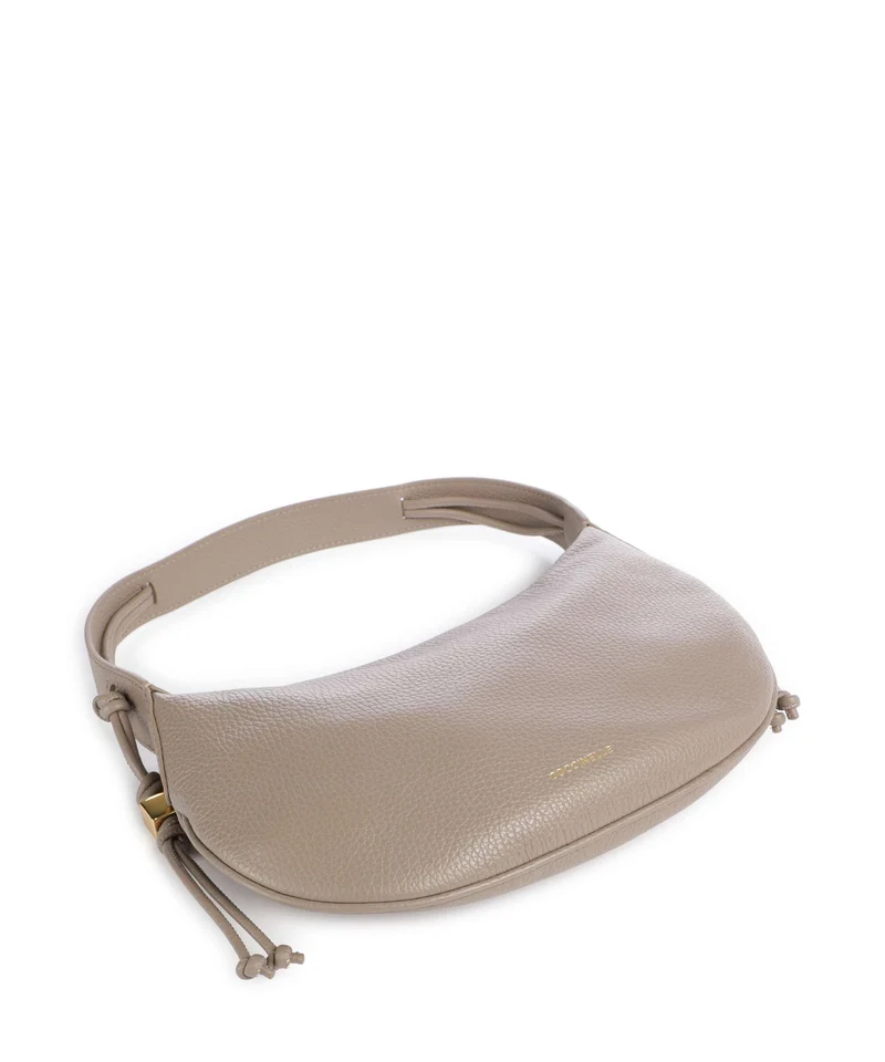 Coccinelle Thess Schultertasche warm taupe