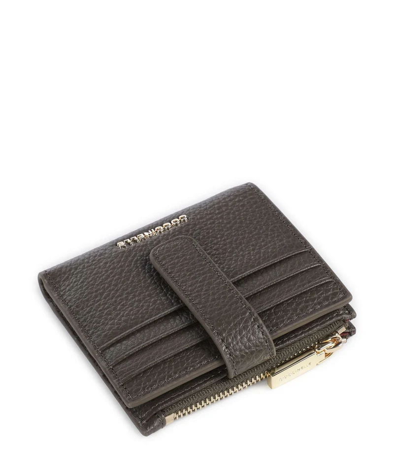 Coccinelle Metallic Soft Geldbörse fango