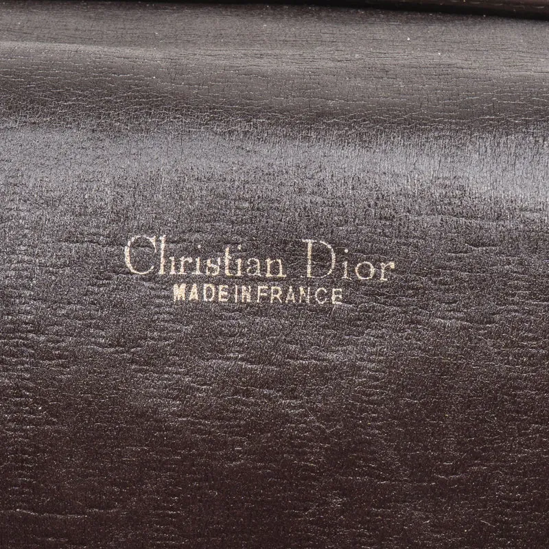 Christian Dior Trotter Monogram Vintage Flap Shoulder Bag