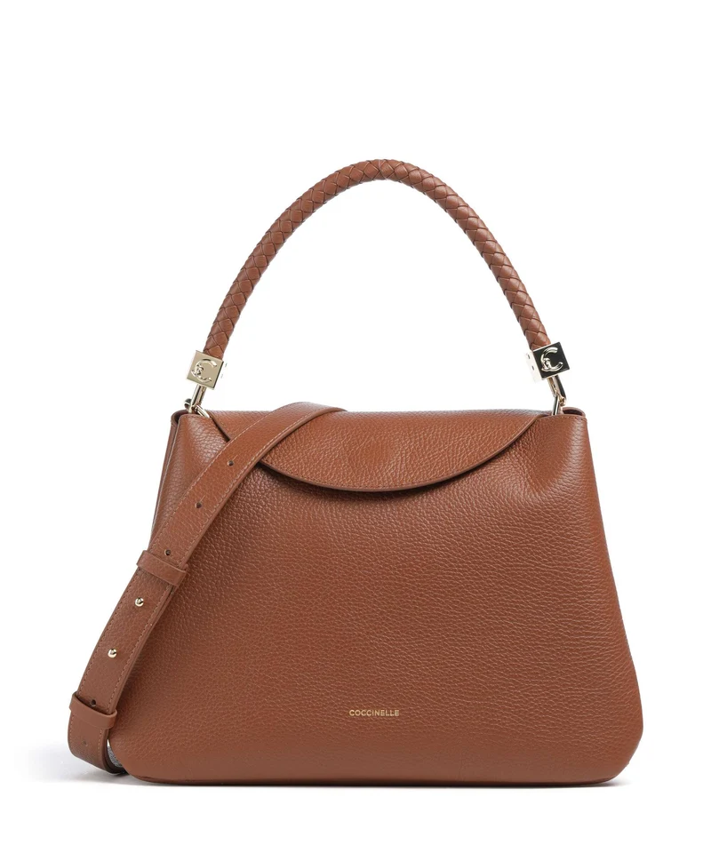 Coccinelle Tiggy Handtasche cognac