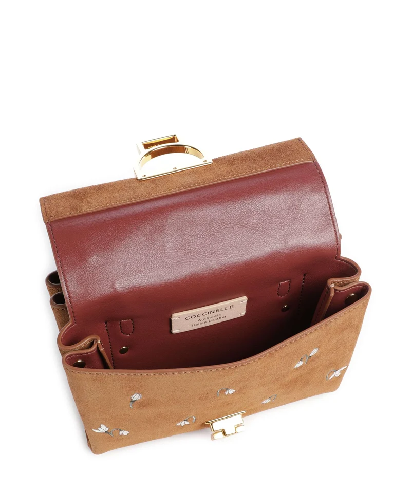 Coccinelle Arlettis Handtasche cognac
