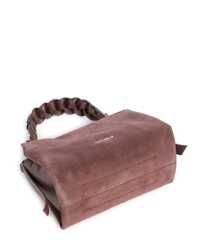 Coccinelle Boheme Suede Handtasche berry