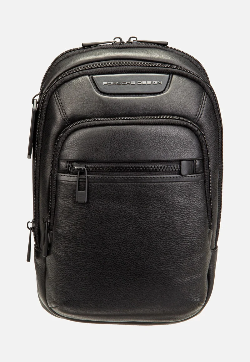 Roadster Leather Evo Sling Bag Black - Sling Bag