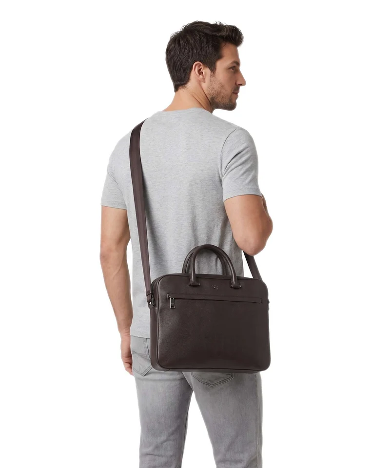 BOSS Ray Aktentasche dark brown