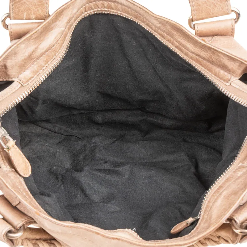 Balenciaga Leather Giant City Handbag