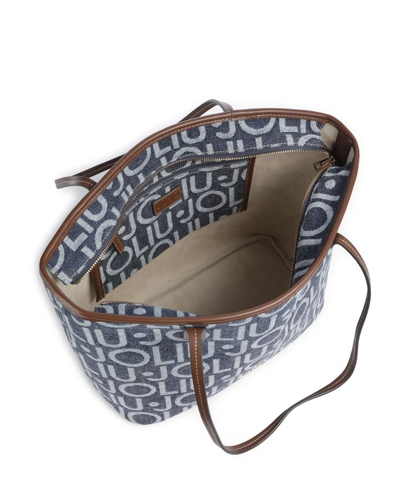 Liu Jo Evrim M Shopper blu denim