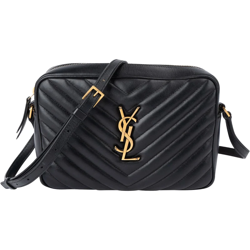 Saint Laurent Matelassé Leather Lou Camera Crossbody Bag