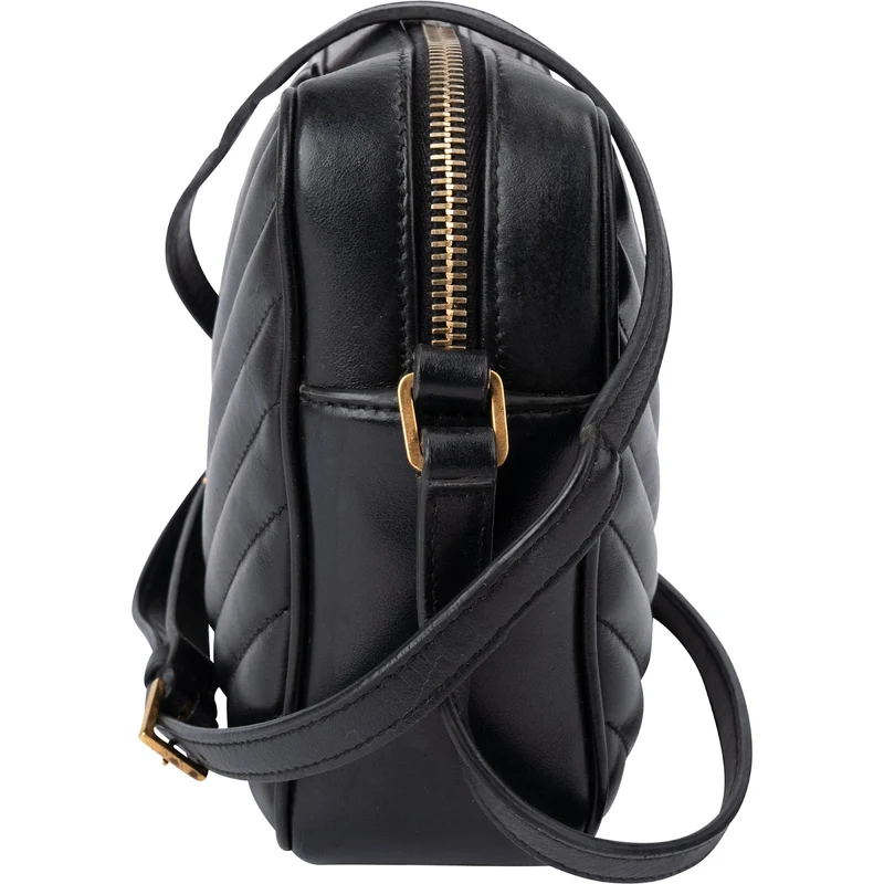 Saint Laurent Matelassé Leather Lou Camera Crossbody Bag
