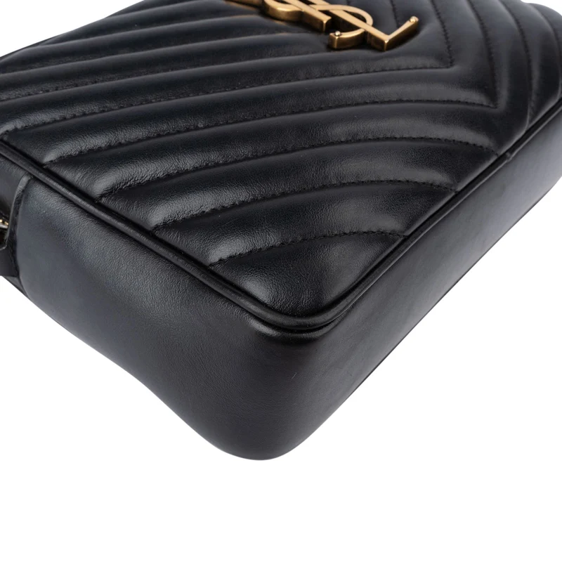 Saint Laurent Matelassé Leather Lou Camera Crossbody Bag