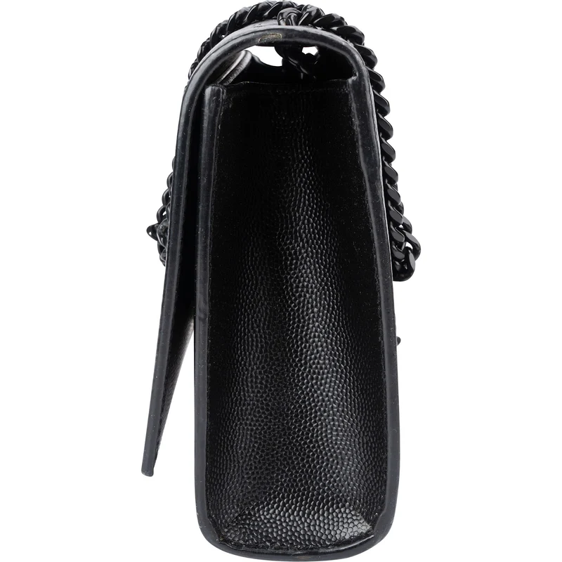 Saint Laurent Grain De Poudre Leather Kate Chain Crossbody Bag