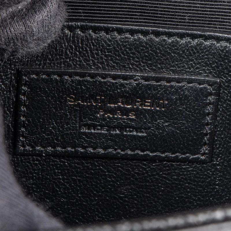 Saint Laurent Grain De Poudre Leather Kate Chain Crossbody Bag