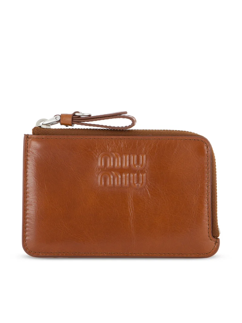 MIU MIU Portacarte A Busta In Nappa