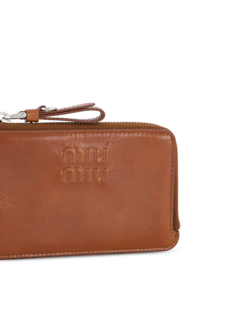 MIU MIU Portacarte A Busta In Nappa