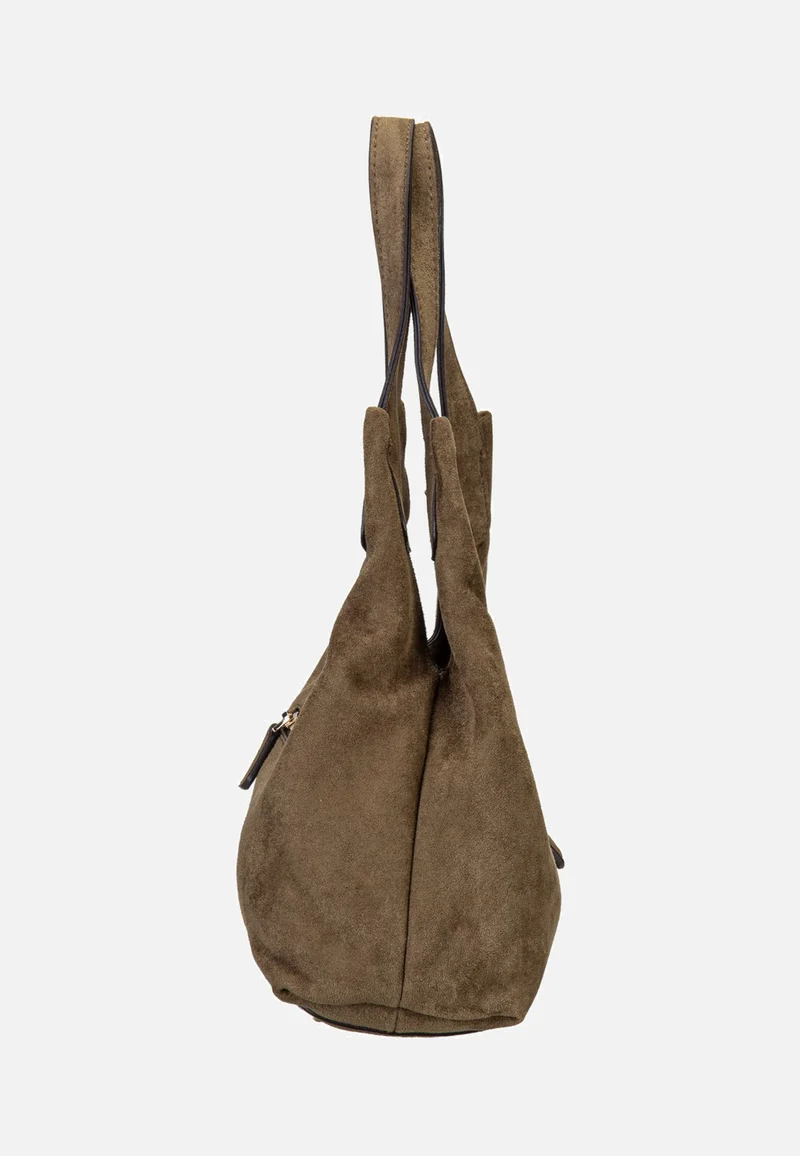 Sunset Small Suede 14010 Olive - Schultertasche