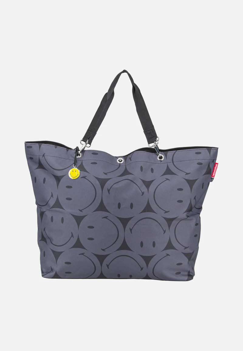 Shopper XL Smiley Grey - Shopper