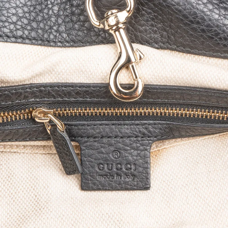 Gucci Pebbled Leather Soho Chain Shoulder Bag