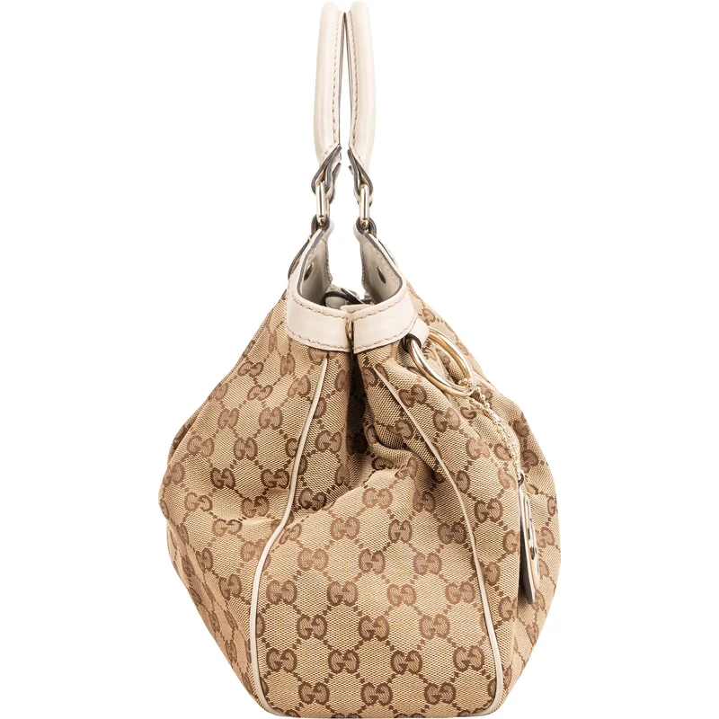 Gucci Monogram GG Canvas Sukey Handbag