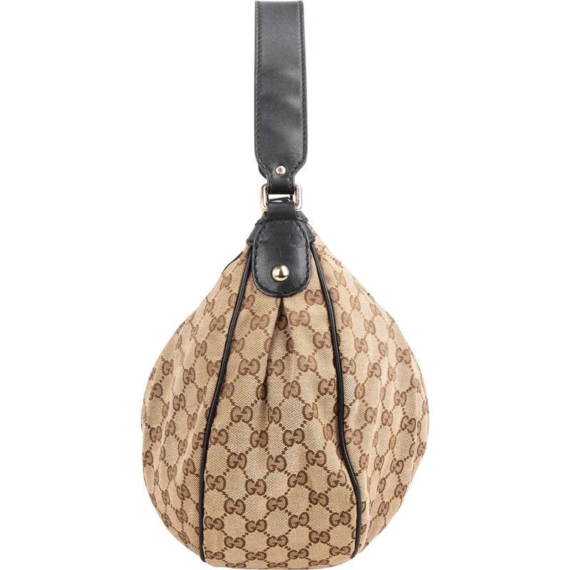 Gucci Monogram GG Canvas Sukey Hobo Shoulder Bag