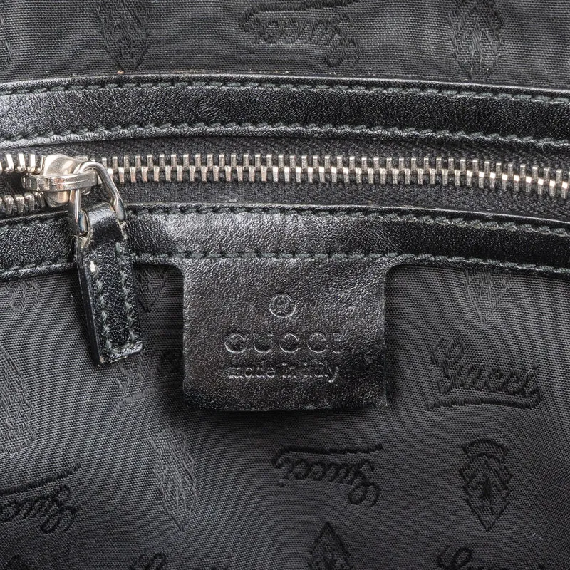 Gucci Monogram Canvas Twin GG Shoulder Bag