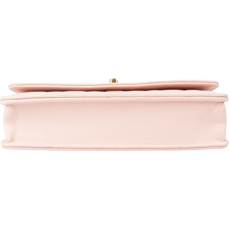 Chanel Quilted Lambskin Adjustable Ball Wallet On Chain Crossbody Bag